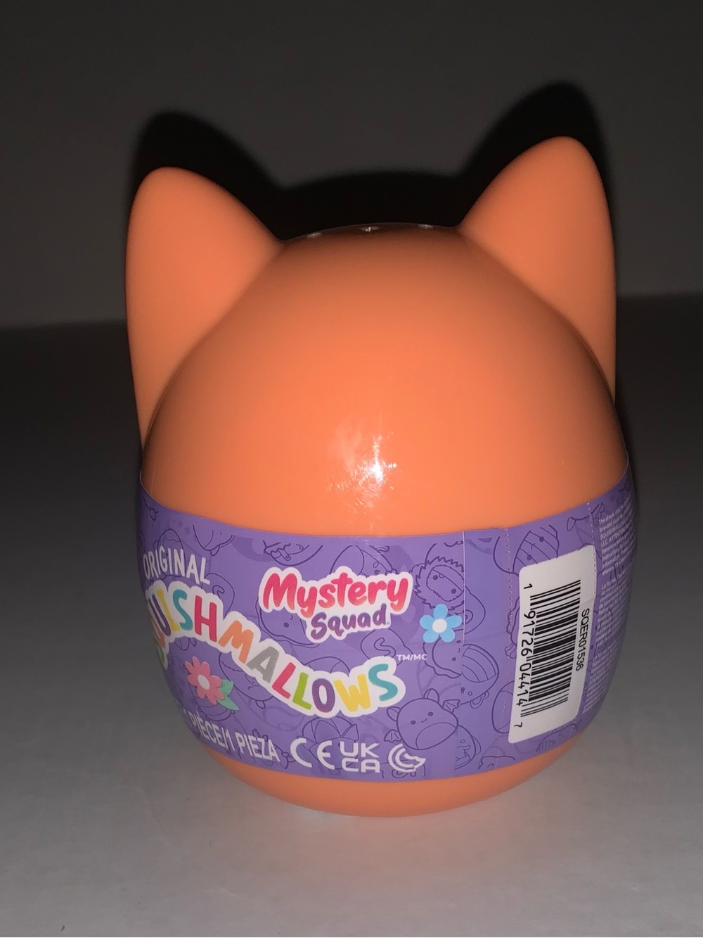 Squishmallows Mystery Squad Orange and Purple Collectible - Picture 3 of 4